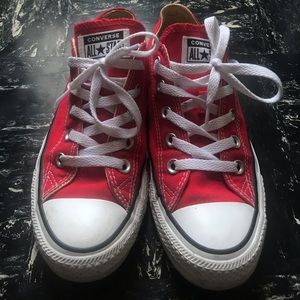Red Low-Top Converse